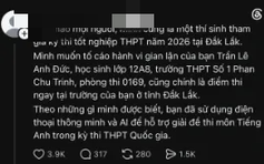 Sở GD-ĐT Đắk Lắk bác tin nam sinh dùng AI gian lận thi cử