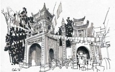Ngôi chùa ở Hà Nội có hồ cho… voi tắm
