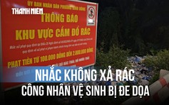 Rác bủa vây đường Nguyễn Văn Linh, công nhân vệ sinh bị đe dọa