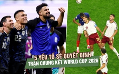 Những chỉ số có thể định hình trận chung kết World Cup 2026