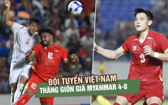 Xuân Son mở màn, Đình Bắc chốt hạ: Đội tuyển Việt Nam thắng giòn giã Myanmar trước ASEAN Cup