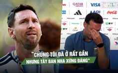 HLV Scaloni bật khóc sau chung kết World Cup: 'Chúng tôi đã ở rất gần, nhưng Tây Ban Nha xứng đáng'