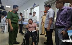 Cháy xe khách 7 người tử vong, Chủ tịch tỉnh Đồng Nai thăm hỏi nạn nhân