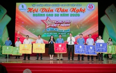 Khi văn nghệ trở thành ‘đặc sản’ của người lao động VRG