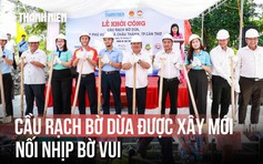 Khởi công cầu mới sau hơn 1 tháng Báo Thanh Niên phản ánh