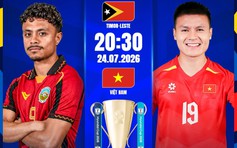 Nhận định bóng đá Việt Nam vs Timor Leste: Nhiều bàn thắng, tỷ số cách biệt