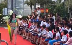 Vụ thí sinh hoa hậu biểu diễn áo tắm trước học sinh: Ban tổ chức xin lỗi