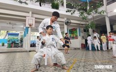 Câu lạc bộ võ đầy yêu thương của thầy Tiến ở TP.HCM