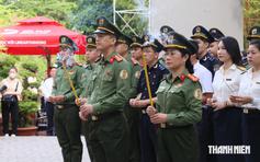 Tuổi trẻ Công an cửa khẩu Tân Sơn Nhất tri ân anh hùng liệt sĩ, người có công