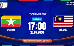 Nhận định, dự đoán tỷ số Myanmar vs Malaysia: Giằng co, 'hổ Mã Lai' thắng sít sao