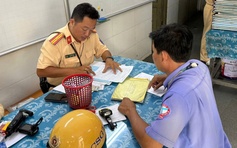 CSGT TP.HCM phạt tài xế xe buýt chạy quá giờ quy định qua dữ liệu giám sát
