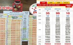 Xổ số miền Nam ngày 26 tháng 7: Hai người trúng nhiều cọc vé đài Đà Lạt