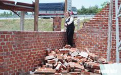 Hàng trăm căn nhà nứt toác do thi công cao tốc Hoài Nhơn - Quy Nhơn