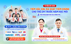 Tư vấn sức khoẻ: Rà soát, tiêm chủng đầy đủ cho trẻ em trước năm học mới