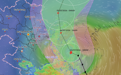 Bão số 1 (bão Maysak) giật cấp 11, đang hướng vào Móng Cái