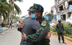 Người con Venezuela cảm ơn bộ đội Việt Nam tìm thấy mẹ trong đống đổ nát