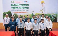 Tiền Phong Nam trao 150 triệu đồng học bổng ‘Hành trình Tiên Phong - Ươm mầm xanh’