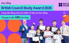 Hội đồng Anh công bố học bổng tiếng Anh toàn phần tổng giá trị 320 triệu đồng