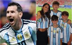 Vợ Messi ăn mừng chiến thắng ngoạn mục của chồng và tuyển Argentina ở World Cup