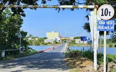 Những cây cầu ở Quảng Ngãi 'oằn mình' gánh xe cộ, chờ ngày được thay thế