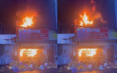 TP.HCM: Điều tra vụ cháy tiệm phụ tùng xe máy, làm rõ thông tin nghi phóng hỏa