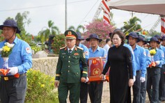 Đồng Tháp truy điệu, an táng 68 hài cốt liệt sĩ