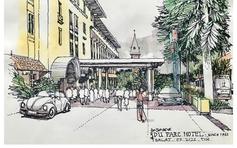 Đi thang máy lồng sắt gần trăm tuổi ở Du Parc Đà Lạt