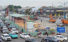 Đưa 'quái vật lòng đất' khoan hầm tuyến metro số 2 TP.HCM sớm 2 tháng