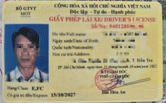 Chỉ có bằng B2, tài xế dùng bằng lái xe giả chạy đầu kéo kiếm thu nhập