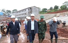 Hai trường phổ thông nội trú liên cấp ở Lâm Đồng chạy đua tiến độ