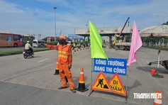 Chính thức tháo dỡ trạm thu phí cầu Đồng Nai