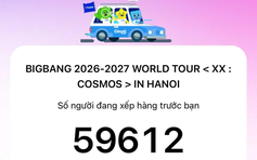 Vé Presale BIGBANG tại Hà Nội 'cháy' sau 2 tiếng, fan chờ săn suất VPBank Mastercard