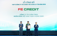 FE CREDIT ba năm liền dẫn đầu Top 5 Công ty tài chính tiêu dùng uy tín
