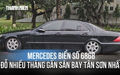 Mercedes biển số 6868 đỗ nhiều tháng gần sân bay Tân Sơn Nhất, chủ xe đâu?