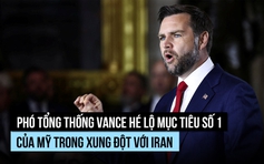 Mục tiêu số 1 của Mỹ trong cuộc chiến với Iran không phải hạt nhân?