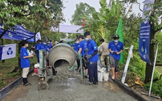 Sức trẻ tình nguyện dựng xây quê hương Đồng Tháp