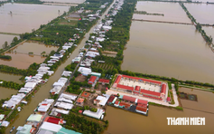 Năm nay, đỉnh lũ miền Tây dưới mức báo động 1
