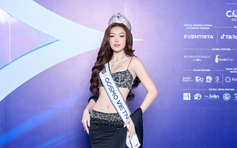 Cẩm Ly đọ vẻ gợi cảm cùng loạt đối thủ, tiết lộ tham vọng tại Miss Cosmo
