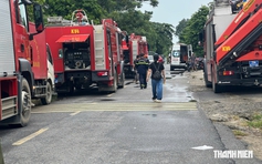 Cháy xưởng mộc ở Hà Nội, đã có người tử vong