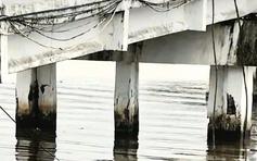 Cà Mau đề nghị kiểm định cầu treo Rạch Ráng sau phản ánh trụ cầu bong tróc