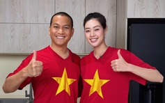 Khánh Vân cùng dàn sao Việt vỡ òa trước chiến thắng của tuyển Việt Nam trên đất Thái
