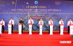 Khu công nghiệp 550 tỉ đồng chính thức khởi công ở phía nam Đà Nẵng