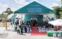 Khởi công khu căn hộ Tropic Tower, Novaland quay trở lại thị trường khu Đông TP.HCM