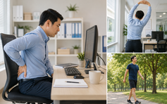Ngồi nhiều: Bác sĩ dặn nhớ làm điều này chỉ 30 phút mỗi ngày