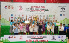 Bất ngờ đánh bại SLNA, U.9 Sơn La vô địch toàn quốc
