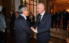 Chủ tịch FIFA có mặt ở Hà Nội trưa 26.8, lưu trú tại khách sạn sang trọng phố Lý Thái Tổ 