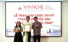 Cuộc thi ký Tạp chí Văn nghệ TP.HCM không có giải nhất