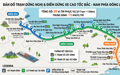 Chi tiết các trạm dừng nghỉ trên cao tốc phục vụ các 'phượt thủ' dịp lễ 2.9