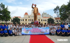 50 thanh thiếu niên kiều bào từ khắp 5 châu về TP.HCM tham gia trại hè