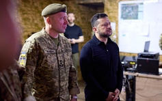 Chiến sự Ukraine ngày 1.645: Ông Zelensky bổ sung chỉ huy giỏi cho Donetsk